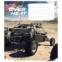 Зошит учнівський Over heat Школярик 018-3218L-1 у лінію на 18 аркушів