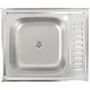 Кухонная мойка Рlatinum 6050 L из нержавеющей стали 0.5 мм прямоугольная 60x50 см сатин (SP000009780)