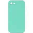 Чохол Epik Silicone Case Square Full Camera Protective AA NOLOGO для Apple iPhone 6/6s 4.7 Бірюзовий/Turquoise