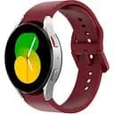 Ремешок для Samsung Galaxy Watch FE - темно-красный ширина крепления 20мм силикон Watchbands Color Angle (FEWBWB36320116)