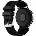 Силіконовий браслет L-size 22мм Samsung Gear S3 Frontier Classic - чорний (WB740069)