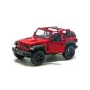 Металлический инерционный джип Jeep Wrangler Open/Hard Top 5", открывающиеся двери (В ассортименте)