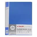 Папка, А4, 20 файлов, 60 мкм+2 мкм, синий, 23.5x31 см, DL-5022