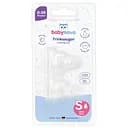 Силиконовая соска Baby-Nova, круглая, для чая и воды, 0+ мес., 2 шт. (3961140)