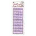 Наклейки декоративные XY-004(Violet) на планшетке 504 шт