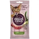 Лакомство кремовое для кошек Delickcious ягненок с добавлением коричневого риса и цуккини 60 г (4х15 г)