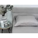 Наволочка Ecotton Chateau Grey сатин 70х70 см 2 шт. сіра (24747)