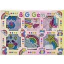 Набір для творчості Bambi Алмазна мозаїка Big Gem F3002A наклейки стрази