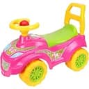 Каталка Technok Toys Принцеса 0793 машинка-толокар для дівчаток з багажником та звуковим сигналом рожева