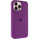 Чехол Epik Silicone Case Full Protective AA для Apple iPhone 16 Pro 6.3 Фиолетовый/Grape