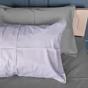 Наволочка MirSon Сатин 22-1380 Grey Gleam 70х70 см серая (2200010476828)