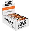 Блок батончиков LipoBar Exclusive Protein Bar, 20*50 грамм обогащенный биоактивным коллагеном Peptan - Абрикос