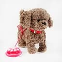 Мягкая интерактивная игрушка на поводке.