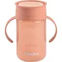 Поїльник-непроливайка Beaba 360°, рожевий, 340 мл (913571)