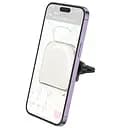 Автодержатель Hoco H42 Crystal ring magnetic (air outlet) White