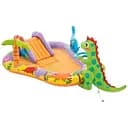 Басейн надувний дитячий Intex 56139 Динопарк ігровий центр 201 x 157 x 69 см з фонтаном