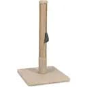 Ципля Природа Мими, джут, искусственный мех, бежевая, 36x36x64 см (PR242523)