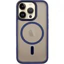 Чохол Epik TPU+PC Metal Buttons with MagSafe для Apple iPhone 16 Pro Max 6.9 Синій