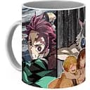 Кружка GeekLand Demon Slayer Kimetsu no Yaiba Рассекающий демонов клинок Хашибира Камадо ¦Агацума KY.02.08 330 мл белая