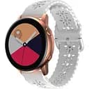 Ремешок Flower для Xiaomi Ticwatch C2 TicWatch E TicWatch S2 Mobvoi TicWatch C2 - белый ширина крепления 20мм силикон Watchbands (W32-1WB39660066)