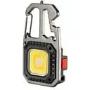 Мини фонарик брелок PL-442 COB белый желтый красный свет светильник карманный с карабином