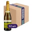 Упаковка винного ігристого напою Entre Fragolino Salute Bianco білий напівсолодкий 9 л (0.75 л х 12 шт.)