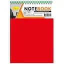 Блокнот Апельсин А6 В-БП6-80 80 листів пружина зверху червоний        