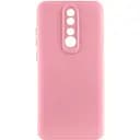 Чохол TPU GETMAN Liquid Silk Full Camera для Xiaomi Redmi 8 Рожевий / Pink