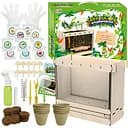 Набір для вирощування рослин Магічний сад: Бокс, насіння, ґрунт та інструменти для початківців садівників