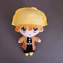 Мягкая игрушка Дзэницу Агацума из аниме Клинок Рассекающий демонов / demon slayer