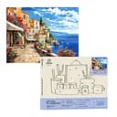 Набір для розпису по номерах "Місце для прогулянки вздовж моря" 40*50 см, IDEA2-GX47699, ТМ "99IDEAS"