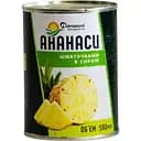 Ананаси шматочками Домашні продукти 580 мл