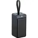 Акумулятор портативний XO PR160 80000 mAh QC 22.5W PD 20W мобільна батарея чорна