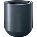 Горщик для квітів Prosperplast Heos з вкладишем 390 мм антрацит (88970-433)