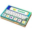Іграшка-сортер PuzzleOK Абетка комп'ютер Puz-73913, 32 карточки дерев'яна