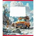 Тетрадь ученическая Путешествие на авто 036-570083K-5 в клетку, 36 листов