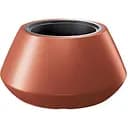 Горщик для квітів Prosperplast Heos з вкладишем 582 мм мідний (89434-7598)