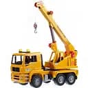 Автокран Bruder Man, 45 см, жовтий (02754)