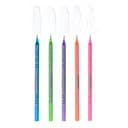 Ручка шариковая Flower Pearl Coated, синяя, 30 шт., 411032