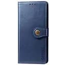 Кожаный чехол-книжка GETMAN Gallant (PU) для Samsung Galaxy A33 5G Синий