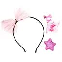 Детский набор "Принцесса" 0105-036-3 обруч, резинка, зажим