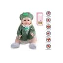 Кукла резиновая функциональная AFD, высота 52 см, звуки, прошитые волосы, аксессуары 8866-56S