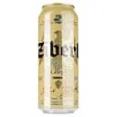Пиво світле Zibert Lagerbier пастеризоване 4.4% 0.5 л з/б