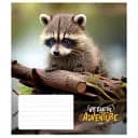 Зошит учнівський Школярик Adventure 012-3291K-4 в клітинку 12 аркушів