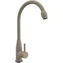 Смеситель кухонный Platinum 26 FHP (7456) однорычажный поворотный из нержавеющей стали сафари (000033417)