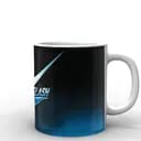 Кухоль GeekLand Flash Flash синє лого FS.02.027 330 мл білий