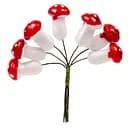 Гриб декоративний Мухомор Yes! Fun, 3 см, 7 шт. в пучку, глянцевий