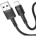 Кабель Hoco X83 iP Victory charging data cable Чорний