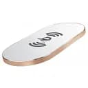 Бездротовий зарядний пристрій Awei W2 White Wireless Charge для телефону золотистий білий