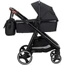 Коляска для ребенка универсальная 4 в 1 FreeON Bloom black (49706)